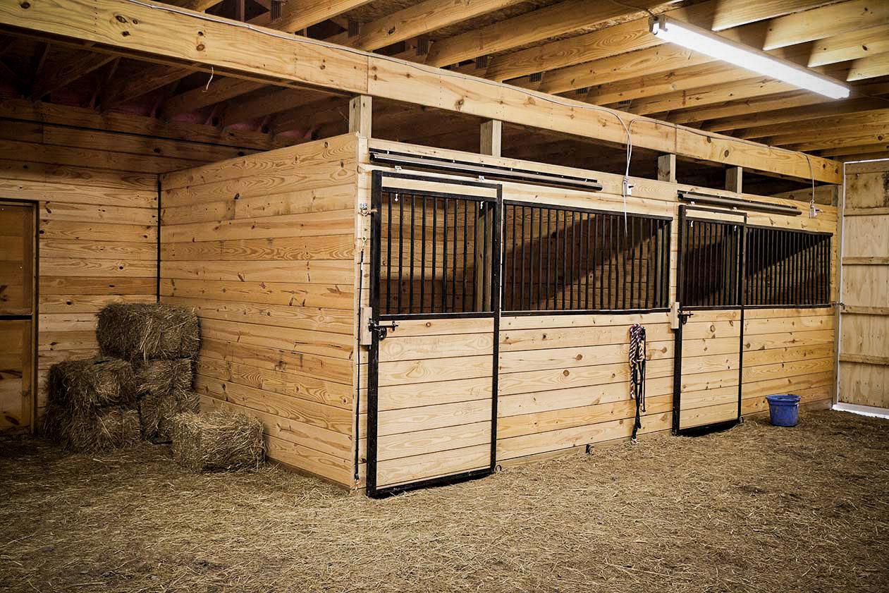 How To Build A Simple Horse Stall