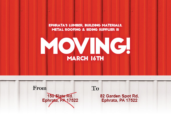 We’re Moving!