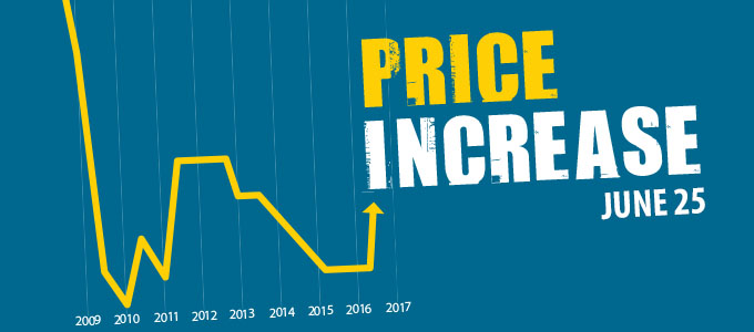 Steel Price Increase – April 2018