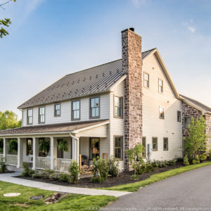 Farmstead with Medium Bronze ABSeam Roof