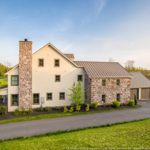 Farmstead with Medium Bronze ABSeam Roof