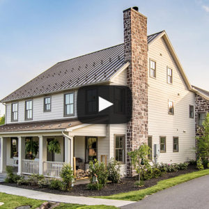 Building Showcase: Farmstead with Medium Bronze Metal Roof