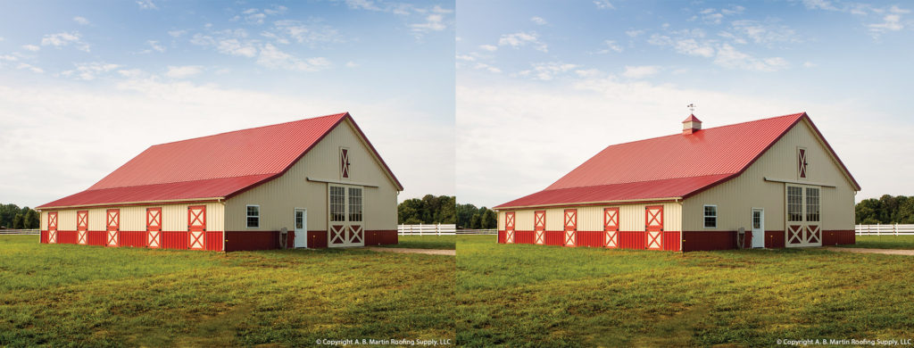 With and Without Cupola