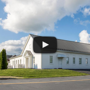 Building Showcase: Denver, PA Church with Black Standing Seam