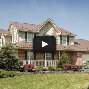 Building Showcase: House with Bronze Metal Roof