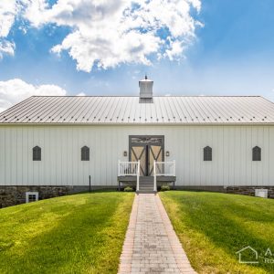 1800's Bank Barn with Metal Roof