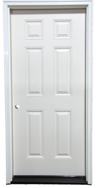 6 Panel Fiberglass Door