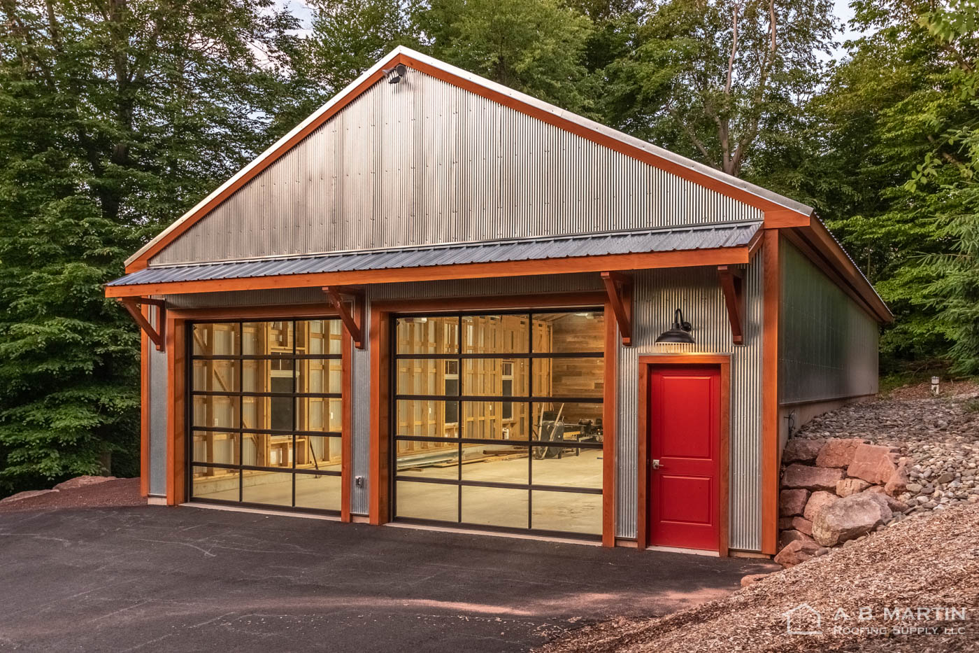 corrugated metal siding