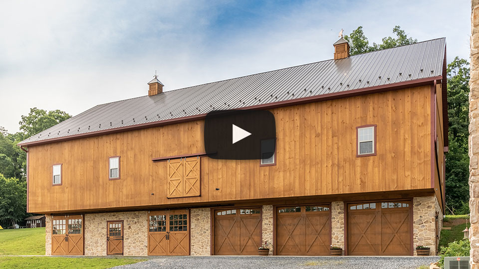 Brand New Bank Barn in New Holland, PA – Building Showcase