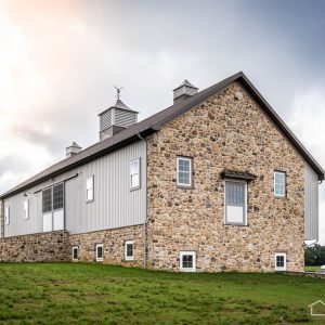 Maryland Bank Barn with 8 ft Cupola