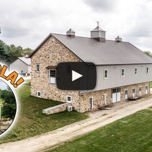 8 ft. Cupola on Maryland Bank Barn