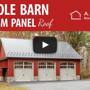 Maryland Pole Barn with Copper Cupola