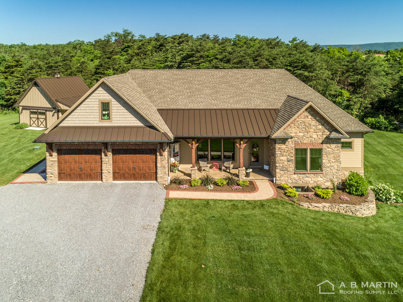 Custom Home and Country Shed in Newville, PA AB Martin