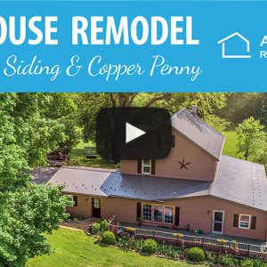 Amazing Farmhouse Remodel with a Bronze Metal Roof and Copper Penny Accents – Building Showcase