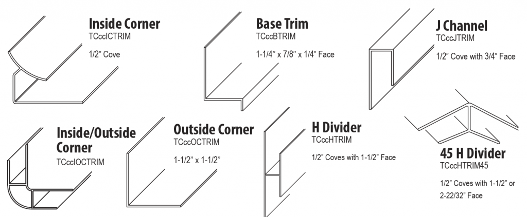 Trusscore Trims