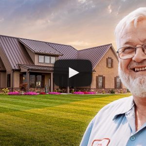 A Textured Metal Roof for Elam’s Retirement Home