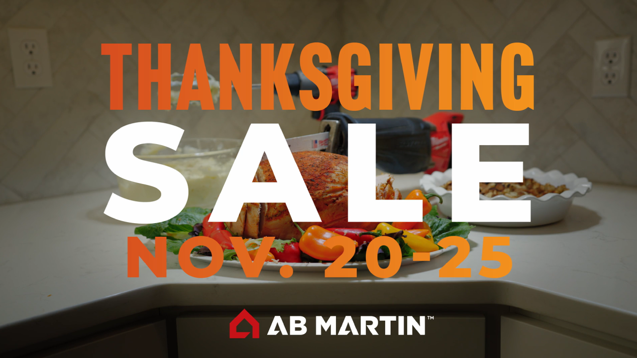 2023 Thanksgiving Sale AB Martin