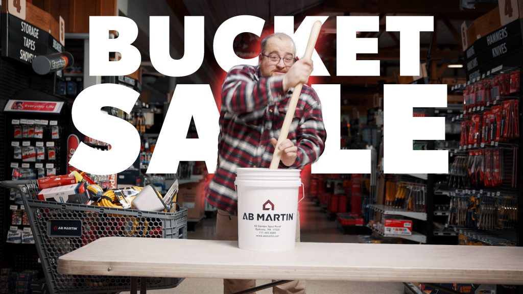 Bucket Sale